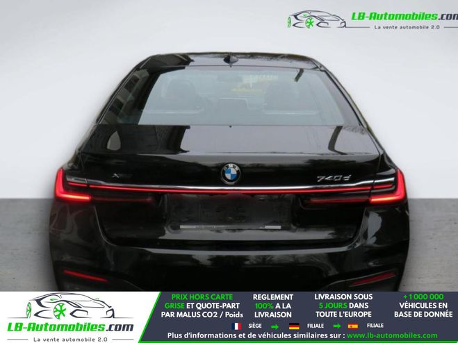 BMW Serie 7 740d xDrive 320 ch BVA Noir M�tallique de 2020