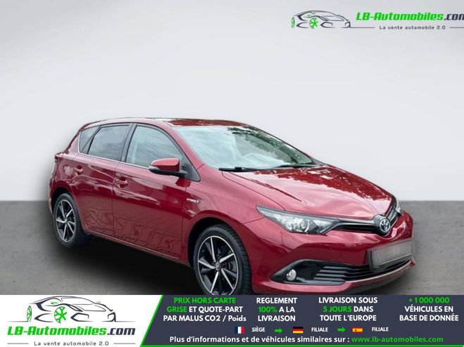 Toyota Auris Hybride 136 ch Rouge M�tallique de 2018