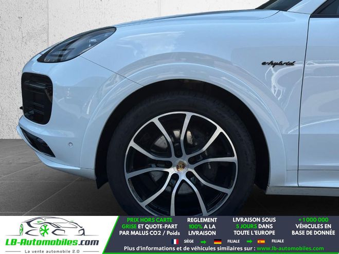 Porsche Cayenne E-Hybrid 3.0 V6 462 ch  BVA Blanc de 2022
