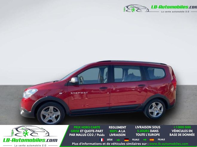 Dacia Lodgy TCe 130 FAP 5 places Rouge M�tallique de 2022