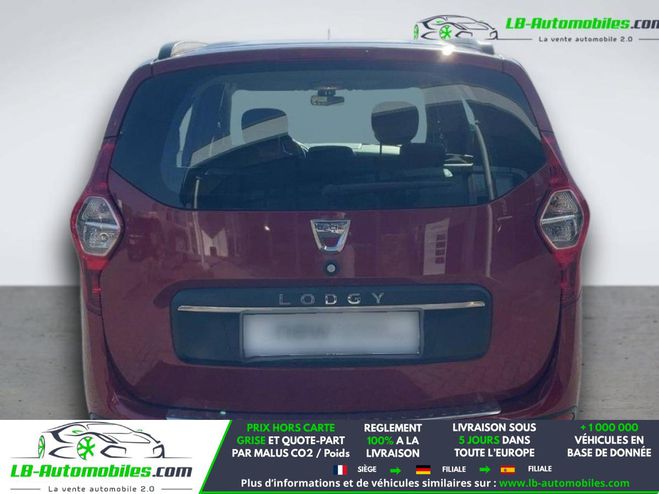 Dacia Lodgy TCe 130 FAP 5 places Rouge M�tallique de 2022