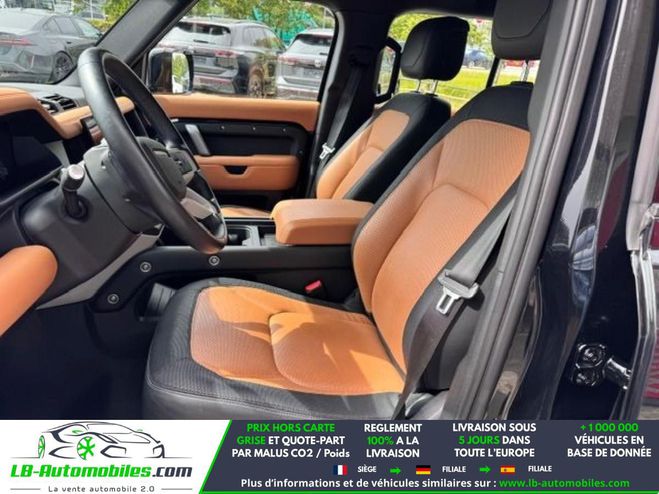 Land rover Defender 110 P400 MHEV BVA Noir M�tallique de 2023
