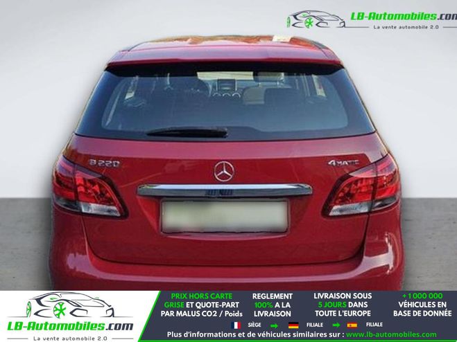 Mercedes Classe B 220 BVA 4-Matic  de 2014