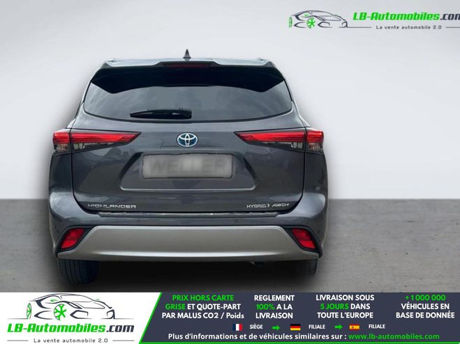 Toyota Highlander Hybride 248 ch AWD-i BVA Gris M�tallique de 2021