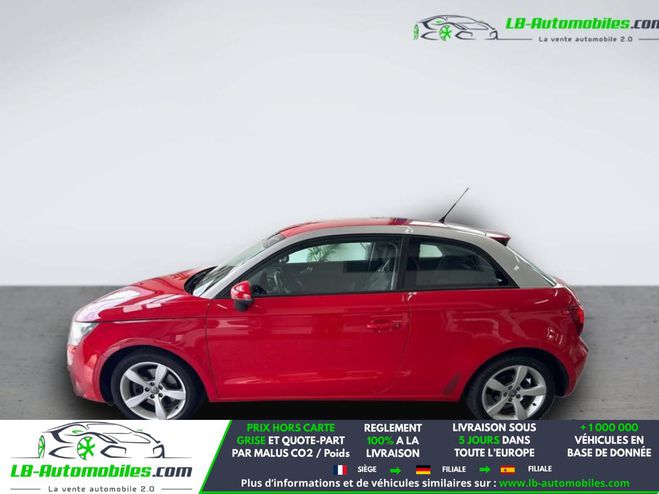 Audi A1 1.4 TFSI 122 BVA Rouge M�tallique de 2010