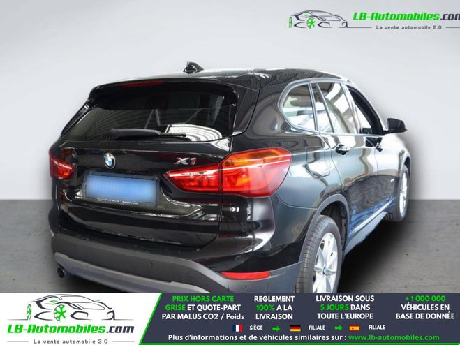 BMW X1 sDrive 18i 136 ch BVA Noir M�tallique de 2016