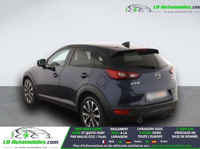 Mazda Cx 3 2.0L Skyactiv-G 121 Bleu M�tallique de 2020