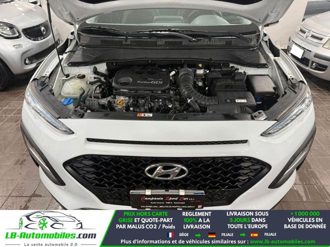 Hyundai Kona 1.0 T-GDi 120 Hybrid 48V BVM Blanc M�tallique de 2021