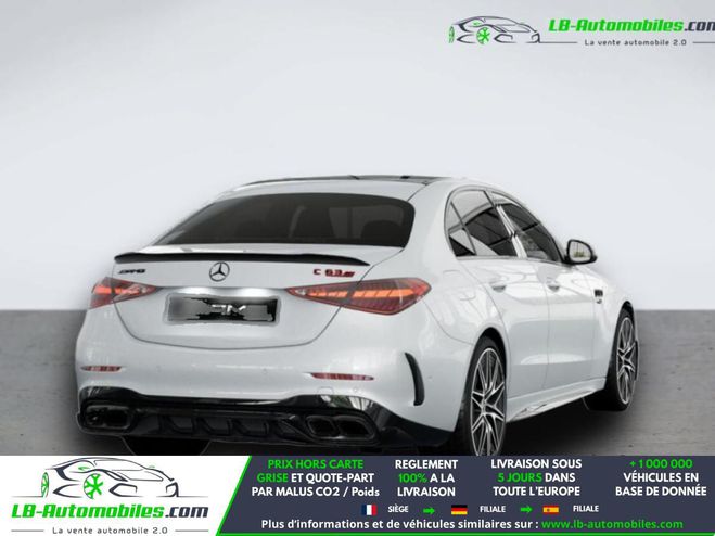 Mercedes Classe C 63 S AMG E Performance BVA 4Matic+ Blanc de 2025
