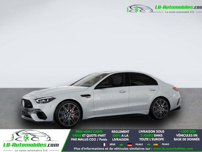 Mercedes Classe C 63 S AMG E Performance BVA 4Matic+ Blanc de 2025