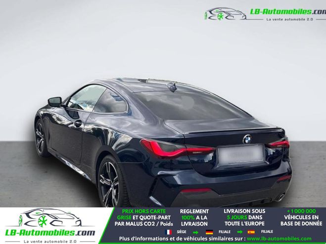 BMW Serie 4 420d 190 ch BVA Bleu M�tallique de 2021
