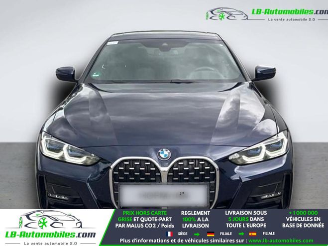BMW Serie 4 420d 190 ch BVA Bleu M�tallique de 2021