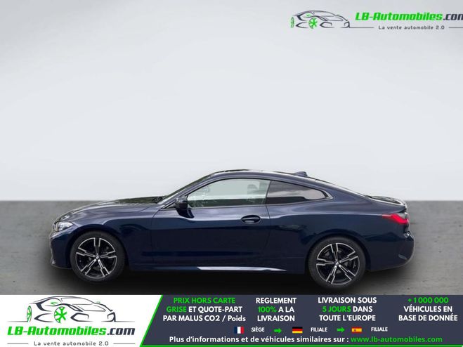 BMW Serie 4 420d 190 ch BVA Bleu M�tallique de 2021