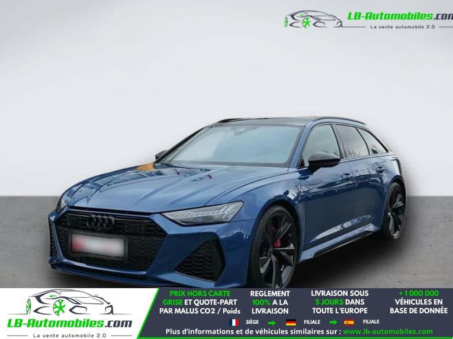 Audi RS6 V8 4.0 TFSI 600 BVA Quattro Bleu M�tallique de 2025