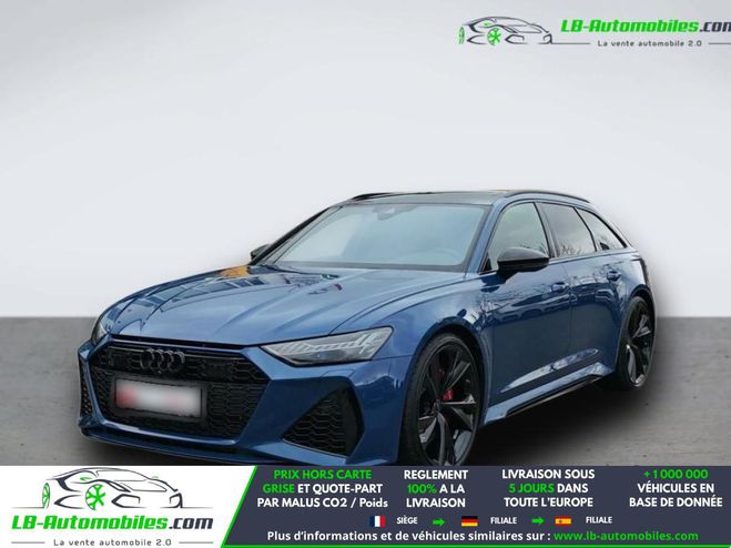 Audi RS6 V8 4.0 TFSI 600 BVA Quattro Bleu M�tallique de 2025