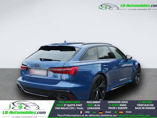 Audi RS6 V8 4.0 TFSI 600 BVA Quattro Bleu M�tallique de 2025