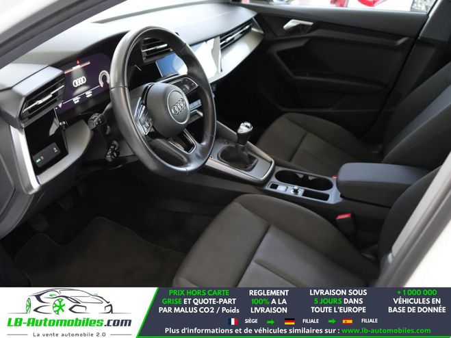 Audi A3 30 TFSI 110 BVM Blanc de 2022