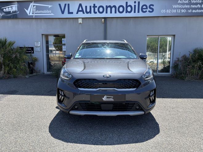 Kia Niro 1.6 GDI 105 CH ISG + ELECTRIQUE 43.5CH P GRIS F de 2019