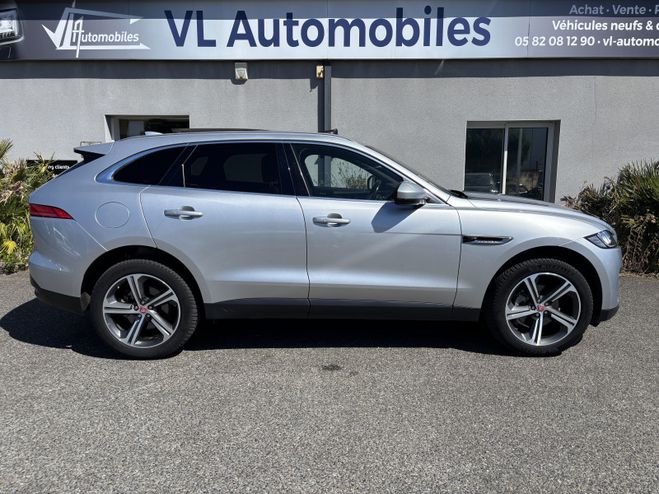 Jaguar F Pace 2.0D 180 CH R-SPORT 4X4 BVA8 GRIS C de 2017