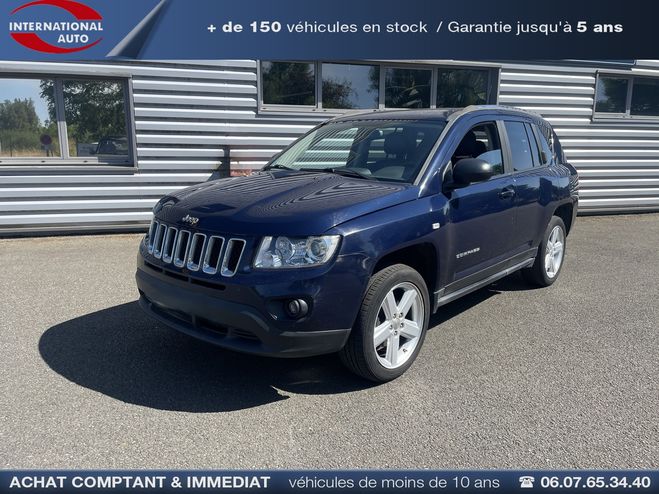 Jeep Compass 2.2 CRD 163 FAP LIMITED 4X4 BLEU FONCE  de 2013