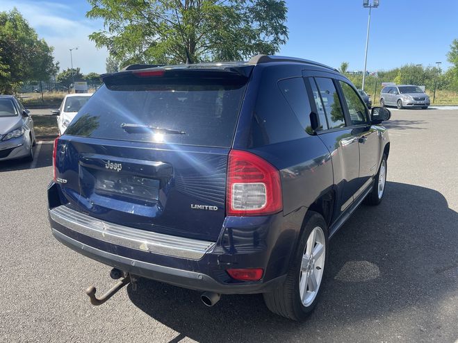 Jeep Compass 2.2 CRD 163 FAP LIMITED 4X4 BLEU FONCE  de 2013