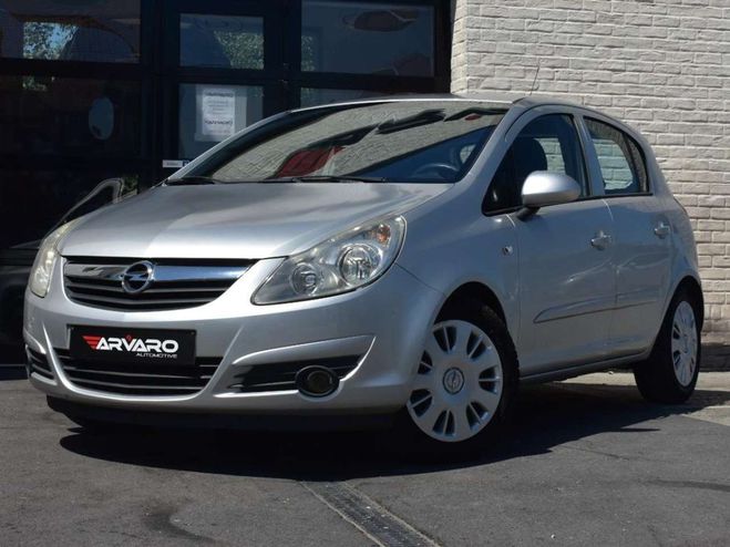 Opel Corsa 1.2i Enjoy Cruise Airco PDC 82Dkm Garant Argent M�tallis� de 