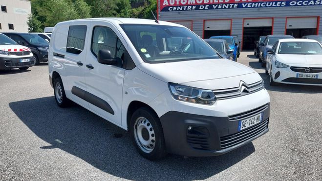 Citroen Berlingo 1.5 BLUEHDI 100CV XL blue hdi 100 cv Cab Blanc de 2022