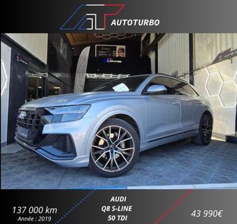  Voir d&eacute;tails -Audi Q8 50 TDI 286CH S LINE QUATTRO TIPTRONIC 8  &agrave;  Le Pont-de-Claix (38)