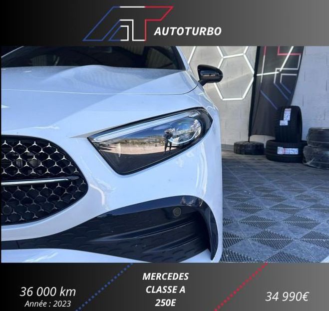 Mercedes Classe A 250 E 163 109CH AMG LINE 8G-DCT Blanc de 2023