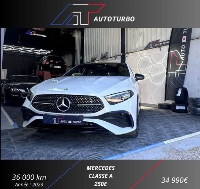 Mercedes Classe A 250 E 163 109CH AMG LINE 8G-DCT Blanc de 2023