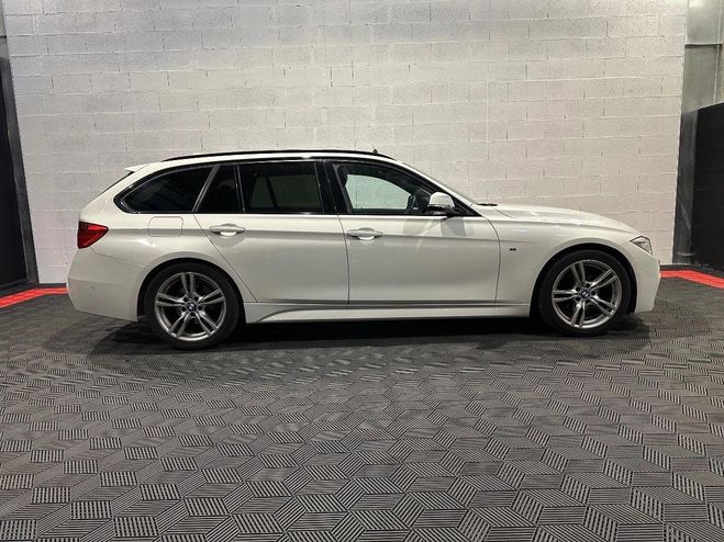 BMW Serie 3 TOURING 2.0 318 D 145 M-SPORT BVA Blanc de 2015