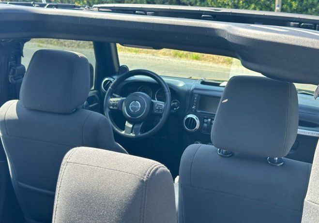 Jeep Wrangler Jeep, Wrangler, cabriolet D200 Noir de 2012