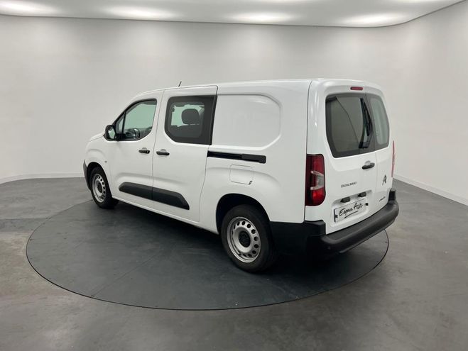 Citroen Berlingo CABINE APPROFONDIE CA XL BLUEHDI 100 S&S Blanc Verni de 2022