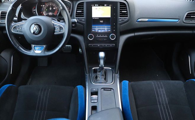 Renault Megane 1.6 TCE 205 ENERGY GT EDC BVA AFF TH SIE Bleu de 2017
