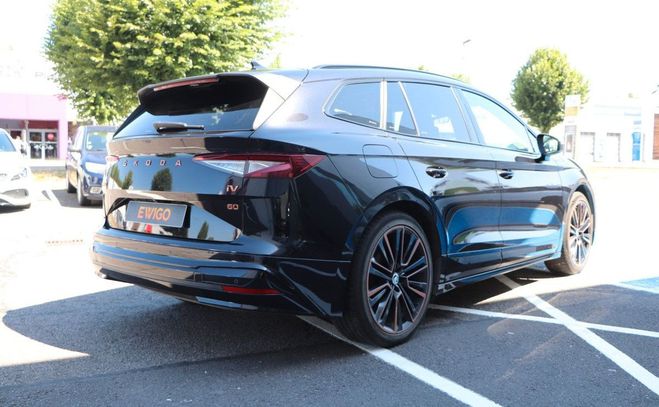 Skoda Enyaq IV 60 180 62KWH FOUNDERS EDITION CARPLAY Noir de 2021