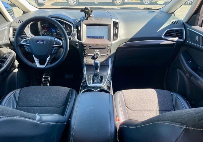 Ford S Max 2.0 TDCI 150ch TITANIUM POWERSHIFT BVA8  Gris de 2015