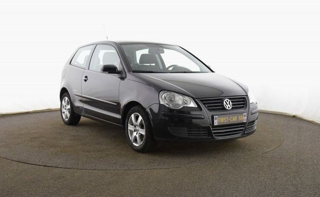 Volkswagen Polo 1.4 85CH CONFORTLINE 3P Noir de 2009
