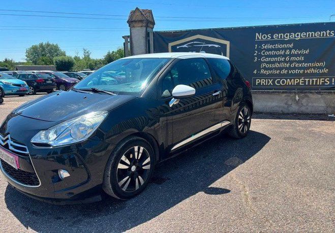 Citroen DS3 1.6 e-HDi So Chic 92CV 1 �res mains Noir de 2011