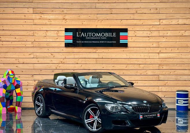 BMW M6 E63 Cabriolet 507cv SMG Noir de 2007