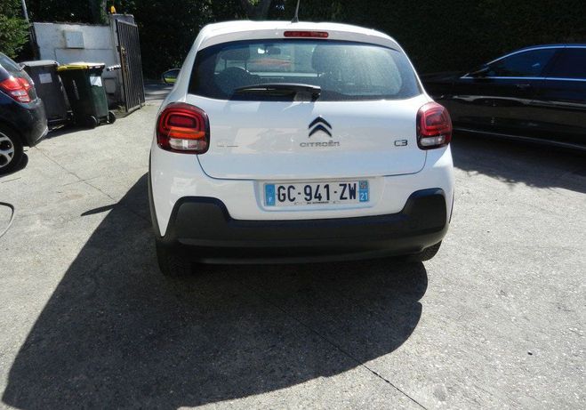 Citroen C3 Feel 1.2 PureTech 83CV BVM5 E6d Blanc de 2021