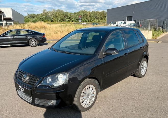 Volkswagen Polo IV 1.4 TRENDLINE 80 CH Noir de 2009