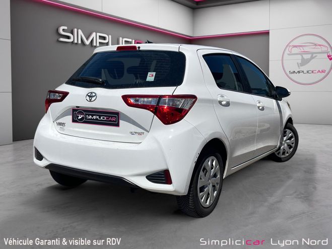 Toyota Yaris 1.0 VVTI 70 ULTIMATE Blanc de 2020