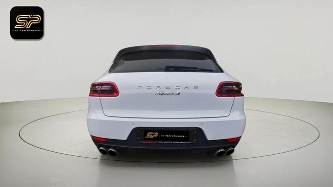 Porsche Macan S V6 TDI * 258 ch * 4x4 * Cam�ra * Cuir  Blanc de 2016