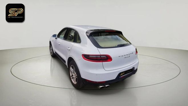 Porsche Macan S V6 TDI * 258 ch * 4x4 * Cam�ra * Cuir  Blanc de 2016