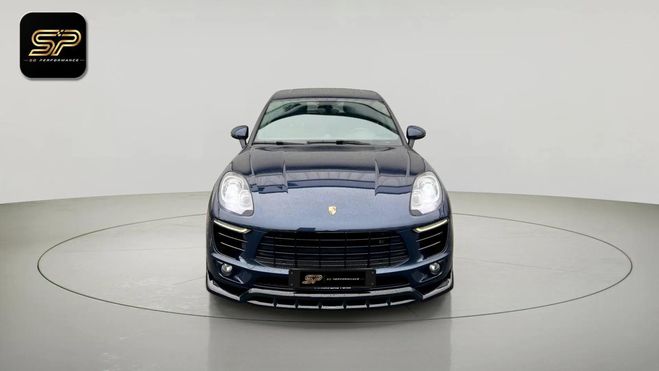 Porsche Macan S * V6 3.0 * 340 ch * TVA * Toit Pano *  Bleu de 2016