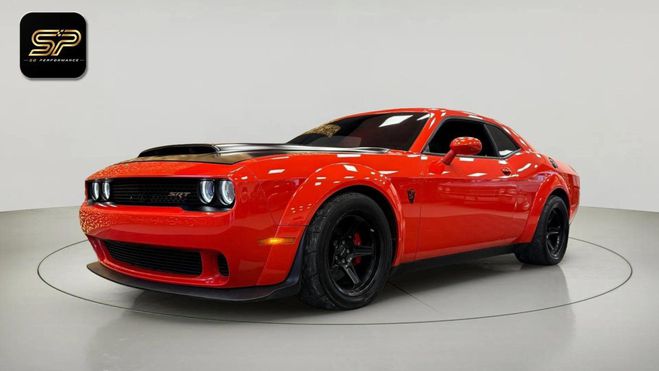 Dodge Challenger SRT Demon * 851 ch * Go Mango*V8 6.2 Sup Rouge de 2018