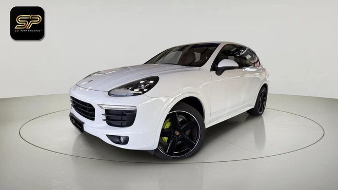 Porsche Cayenne S E-Hybrid Platinum * 416 ch * PASM * To Blanc de 2018