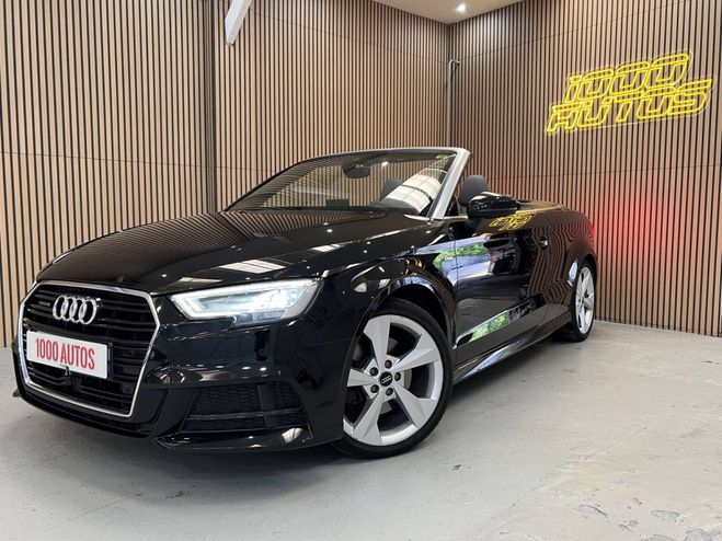 Audi A3 III 2.0 TFSI 190ch S line quattro S tron NOIR de 2017