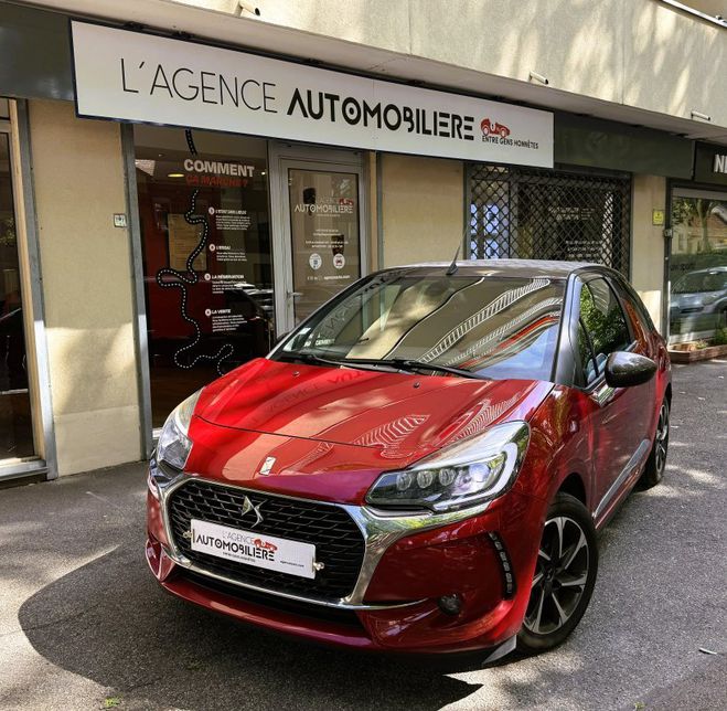 Citroen DS 3 CABRIOLET 1.2 PURETECH 130 S&S SO CHIC Rouge de 2017