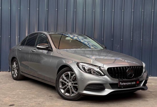 Mercedes Classe C 2.0 200 185 AMG LINE - Garantie 1 An - P Gris de 2015